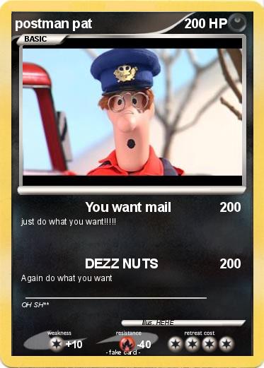 Pokemon postman pat
