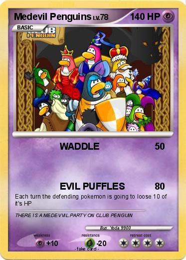 Pokemon Medevil Penguins