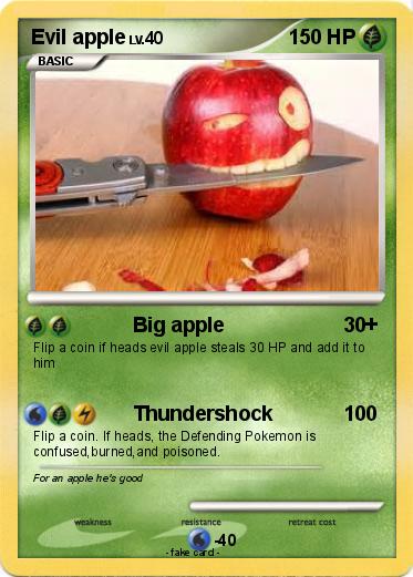 Pokemon Evil apple