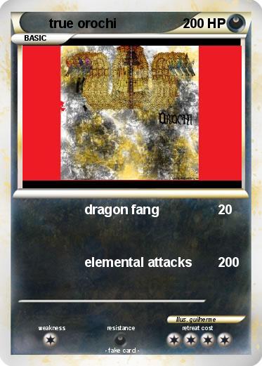 Pokemon true orochi