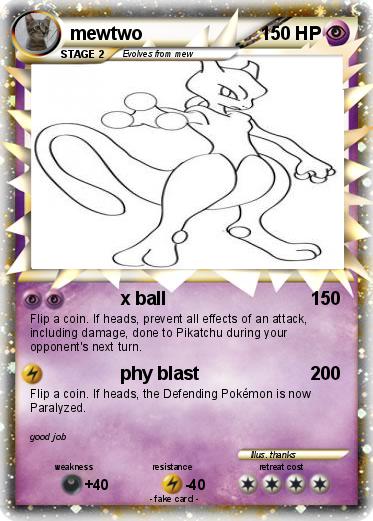 Pokemon mewtwo