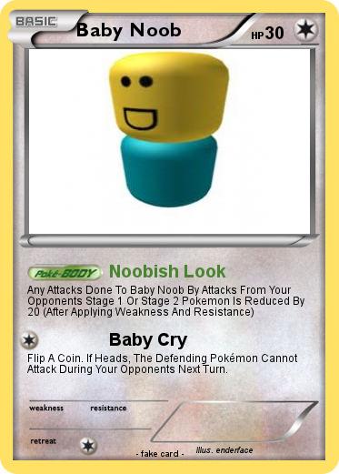 Pokemon Baby Noob 2 - crying roblox noob