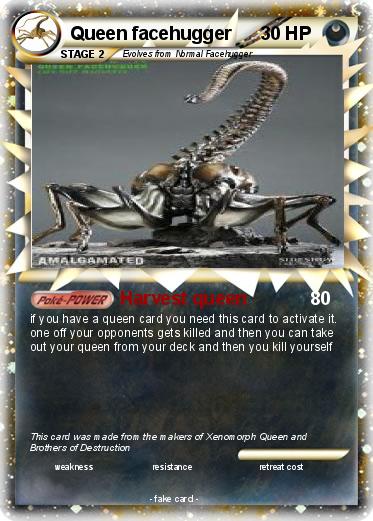 Pokemon Queen facehugger