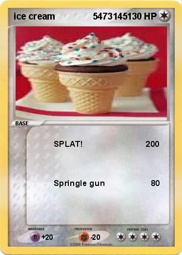 Pokemon ice cream               5473145