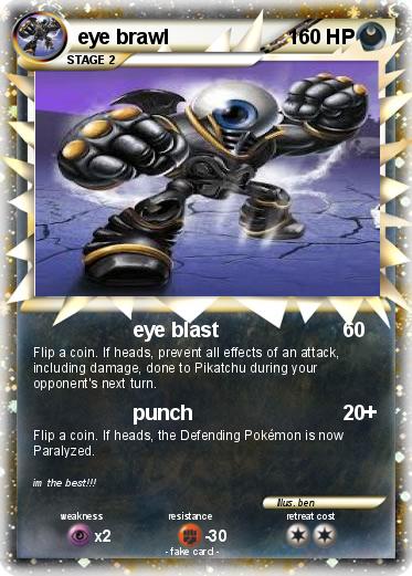 Pokemon eye brawl