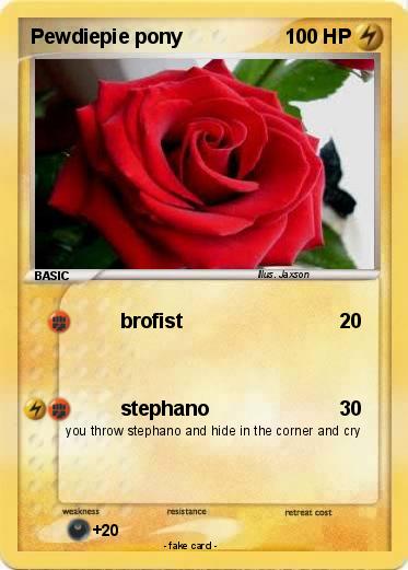 Pokemon Pewdiepie pony