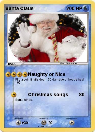 Pokemon Santa Claus