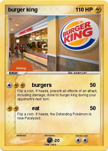 Pokemon burger king