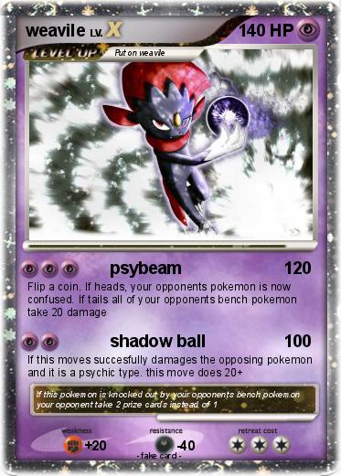 Pokemon weavile