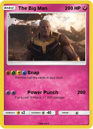 Pokemon The Big Man