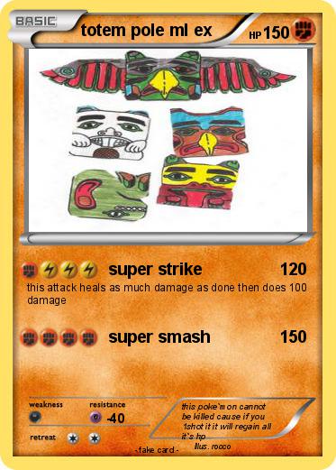 Pokemon totem pole ml ex