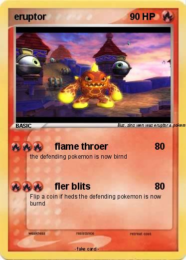 Pokemon eruptor