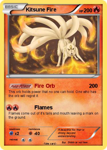 Pokemon Kitsune Fire