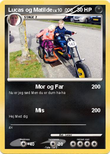 Pokemon Lucas og Matilde