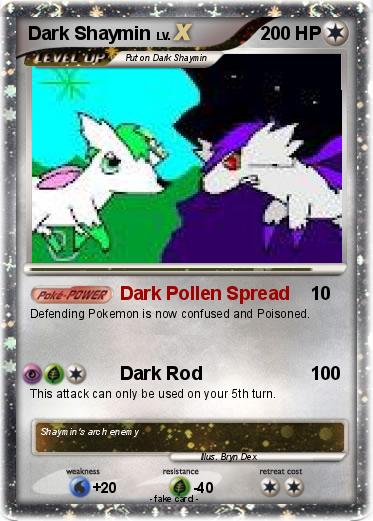Pokemon Dark Shaymin