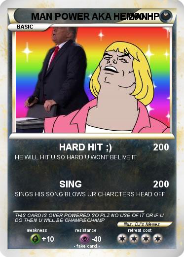 Pokemon MAN POWER AKA HEMAN