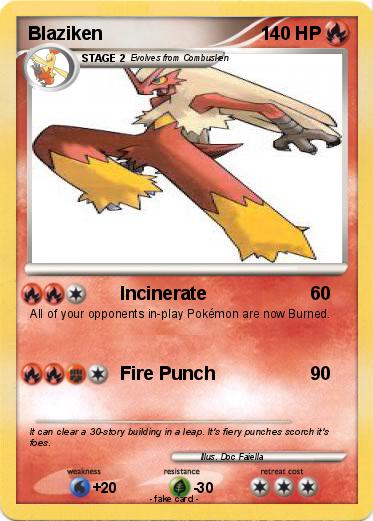 Pokemon Blaziken