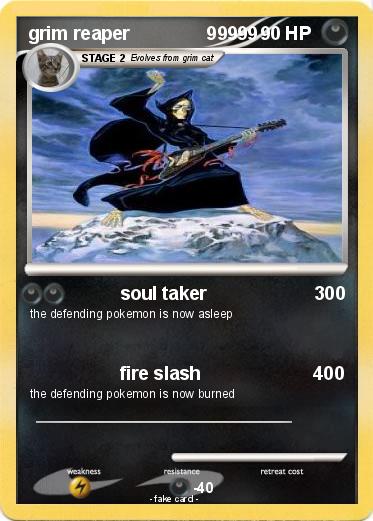 Pokemon grim reaper               99999