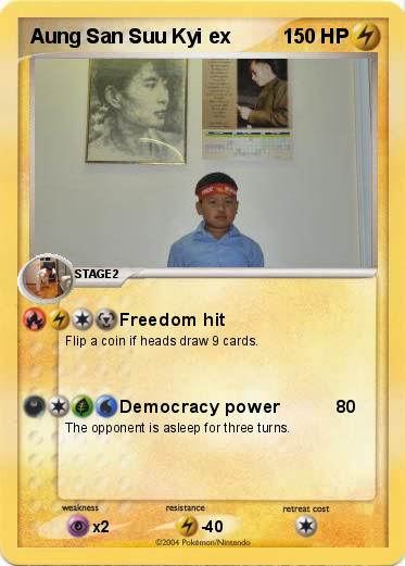 Pokemon Aung San Suu Kyi ex