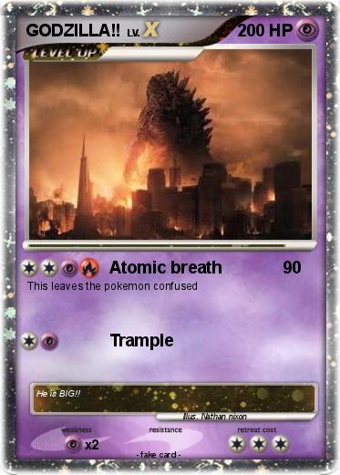 Pokemon GODZILLA!!