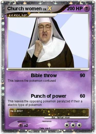 Pokemon Church women