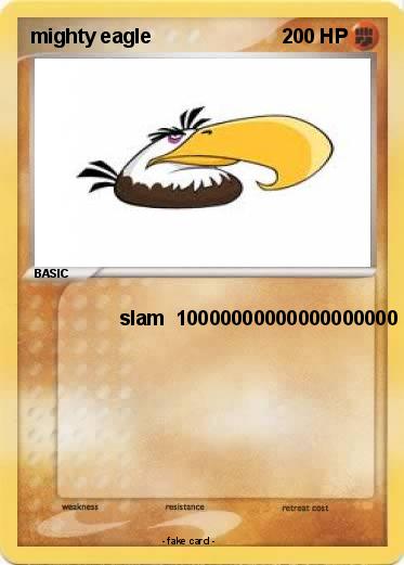 Pokemon mighty eagle