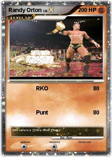 Pokemon Randy Orton