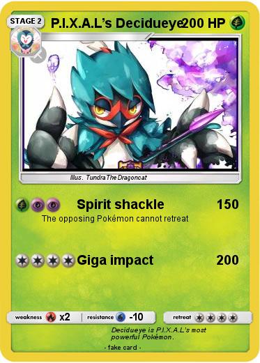 Pokemon P.I.X.A.L’s Decidueye