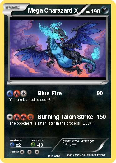 Pokemon Mega Charazard X