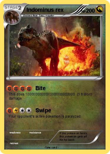 Pokemon Indominus rex