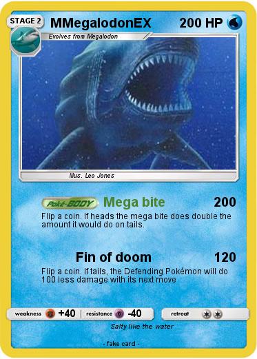 Pokemon MMegalodonEX