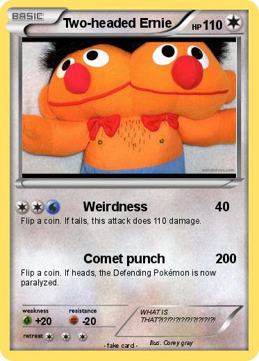 Pokemon Two-headed Ernie