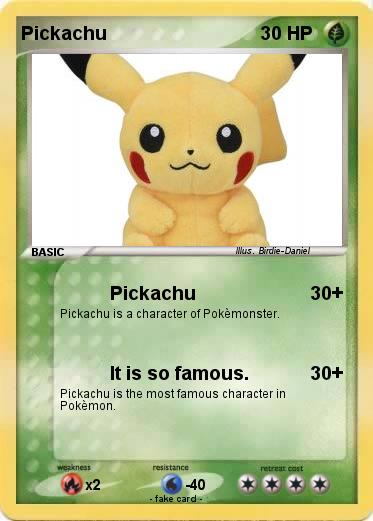 Pokemon Pickachu