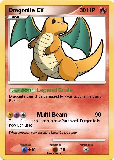 Pokemon Dragonite EX