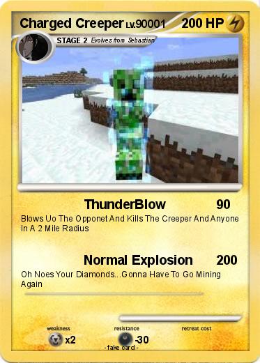 Pokemon Charged Creeper