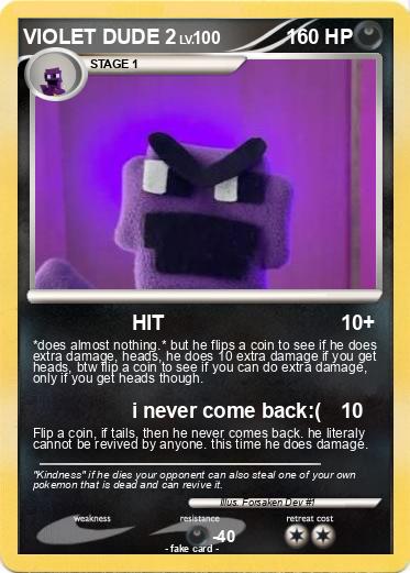 Pokemon VIOLET DUDE 2
