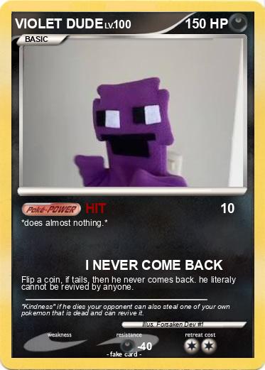 Pokemon VIOLET DUDE