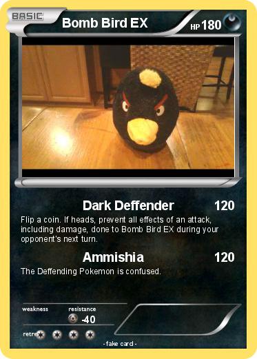Pokemon Bomb Bird EX