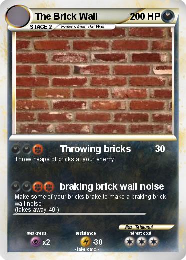 Pokemon The Brick Wall