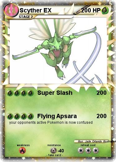 Pokemon Scyther EX