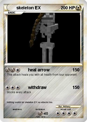 Pokemon skeleton EX