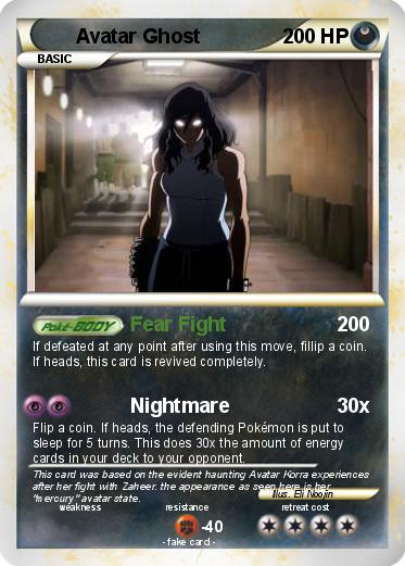 Pokemon Avatar Ghost