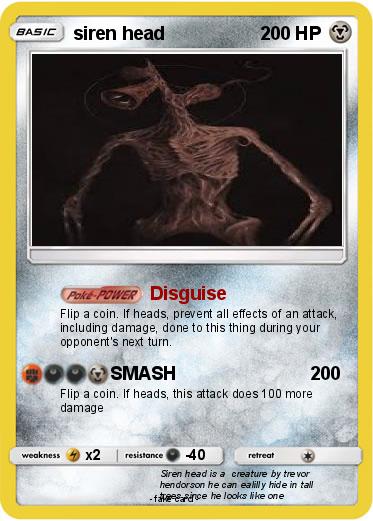 Pokemon siren head