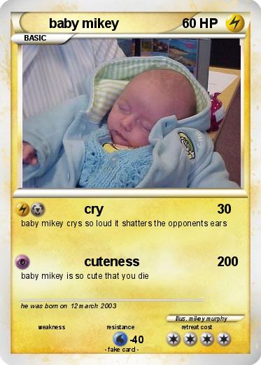 Pokemon baby mikey