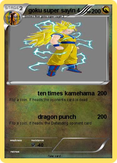 Pokemon goku super sayin 4