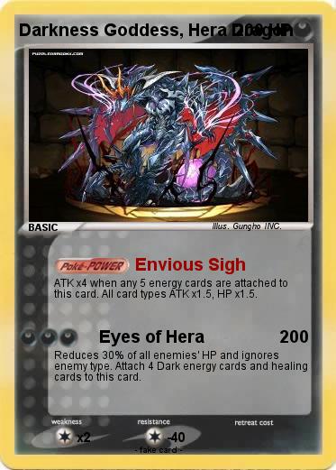 Pokemon Darkness Goddess, Hera Dragon