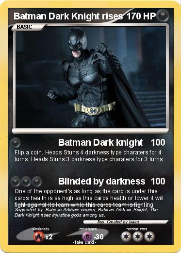 Pokemon Batman Dark Knight rises