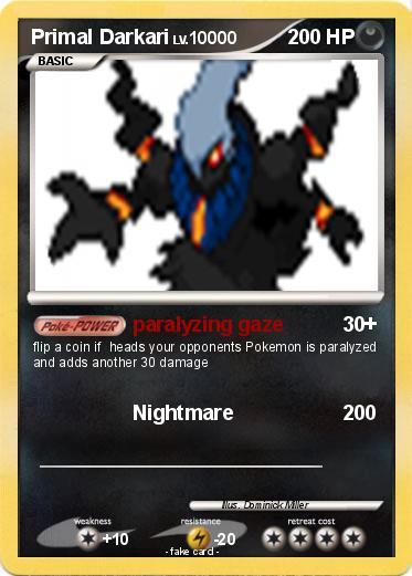 Pokemon Primal Darkari
