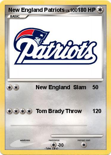 Pokemon New England Patriots