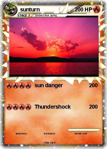 Pokemon sunturn